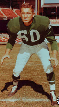 Eagles C-LB Chuck Bednarik